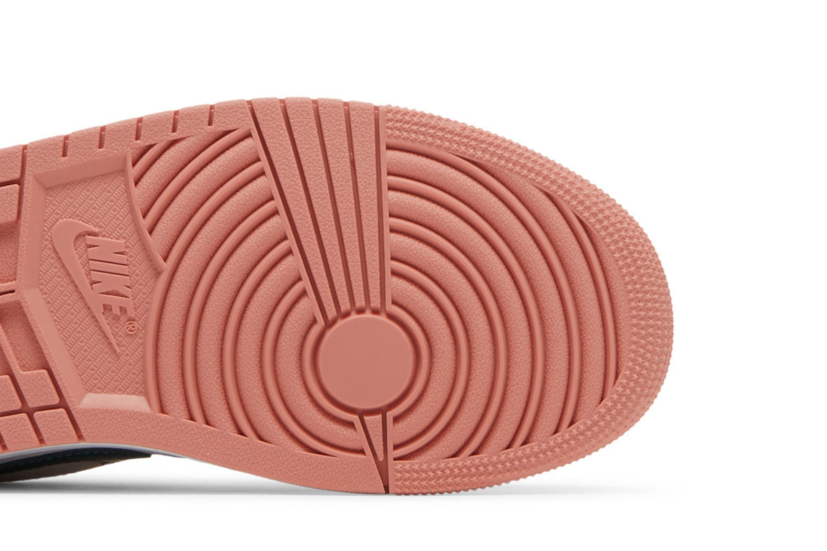 Retro 1 Low Sneakers — Light Madder Root — DC0774-800