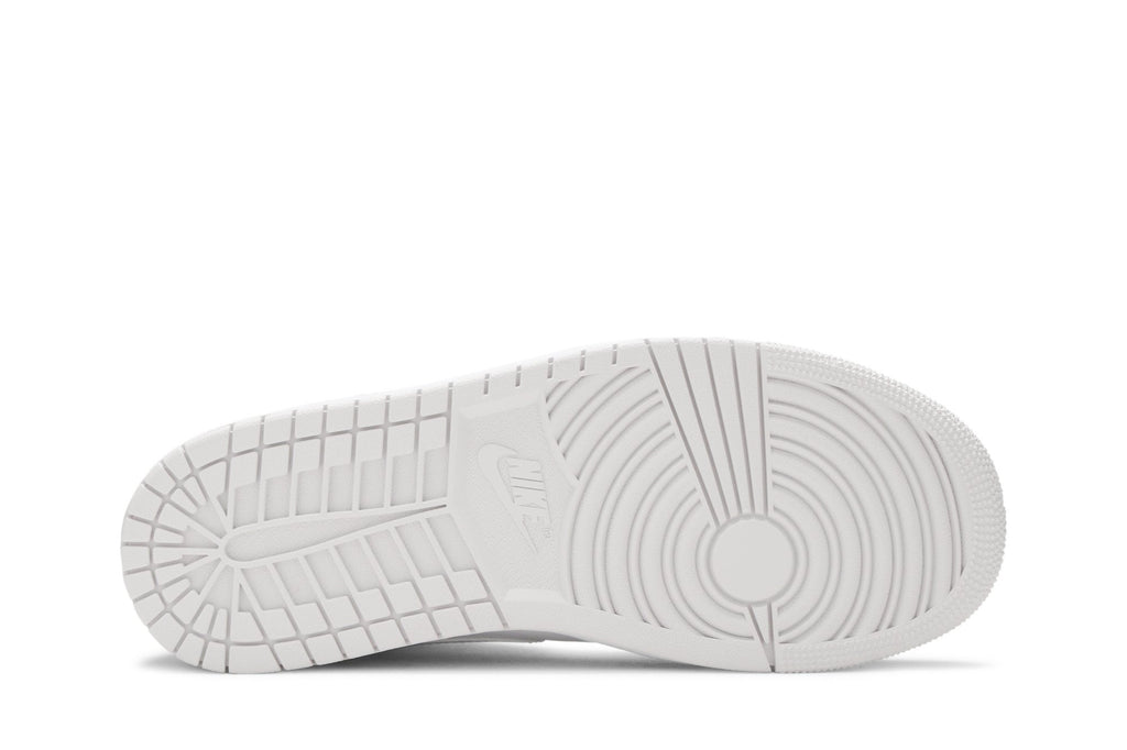 Retro 1 Mid Sneakers — Swoosh Logo – Grey Camo — DC9035-100