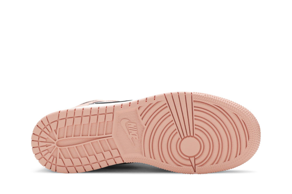 Retro 1 Mid GS Sneakers — Pink Quartz — 555112-603