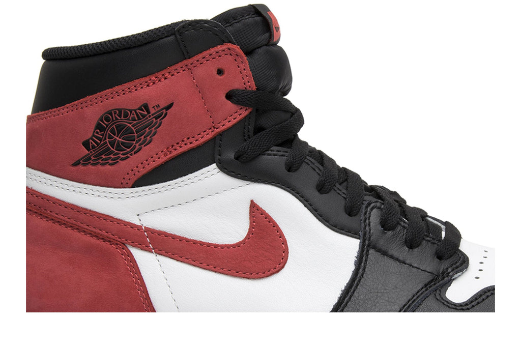 Retro 1 High OG Sneakers — Track Red — 555088-112