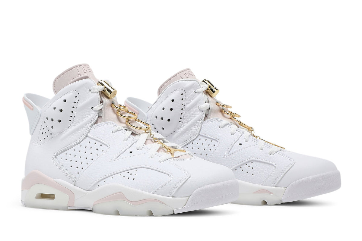 Retro 6 Sneakers — Gold Hoops — DH9696-100
