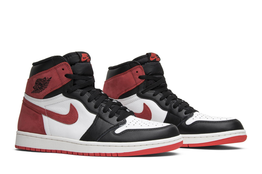 Retro 1 High OG Sneakers — Track Red — 555088-112
