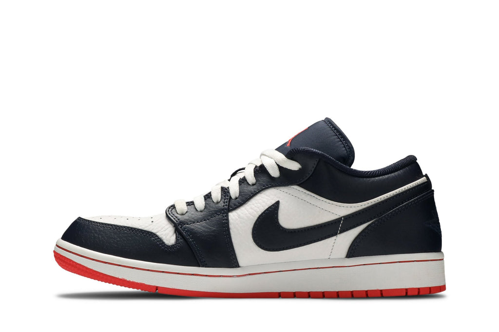 Retro 1 Low Sneakers — Obsidian Ember — 553558-481