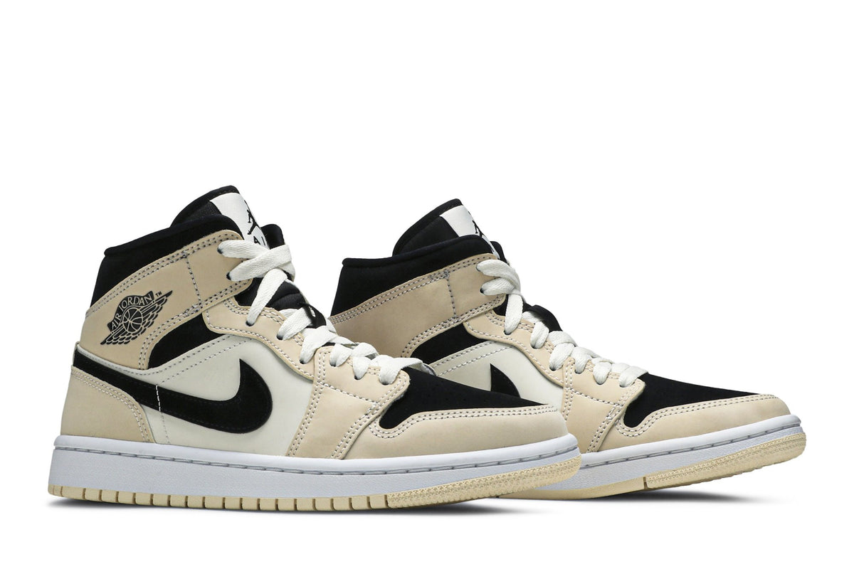 Retro 1 Mid Sneakers — Barely Orange — BQ6472-800