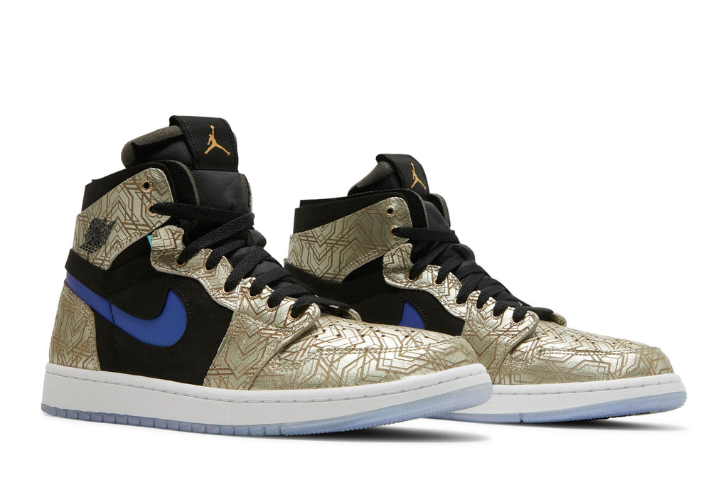 Retro 1 Zoom Comfort Sneakers — Gold Laser — DQ0659-700