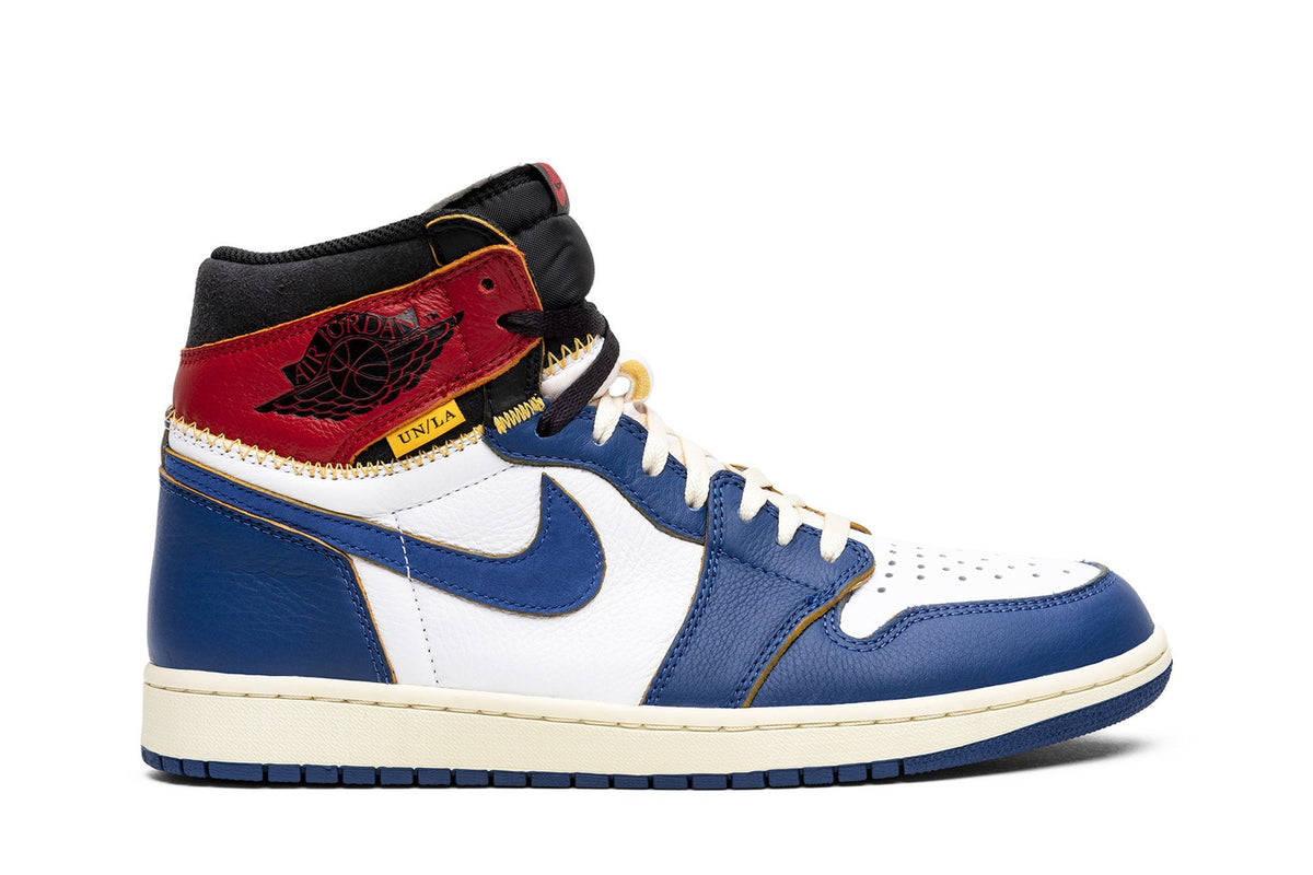 Union LA Collaboration — Retro 1 High NRG Sneakers — Storm Blue — BV1300-146