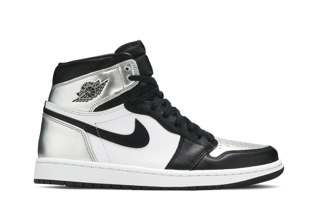 Retro 1 High OG Sneakers — Silver Toe — CD0461-001