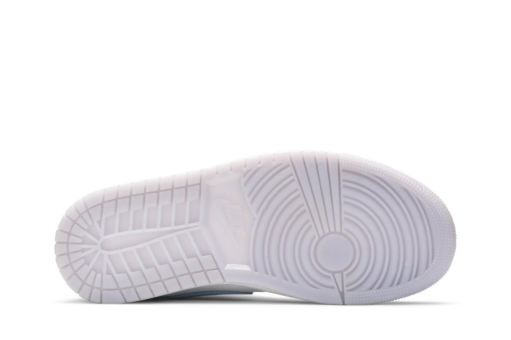 Retro 1 Mid Sneakers — Wolf Grey Aluminum — BQ6472-105