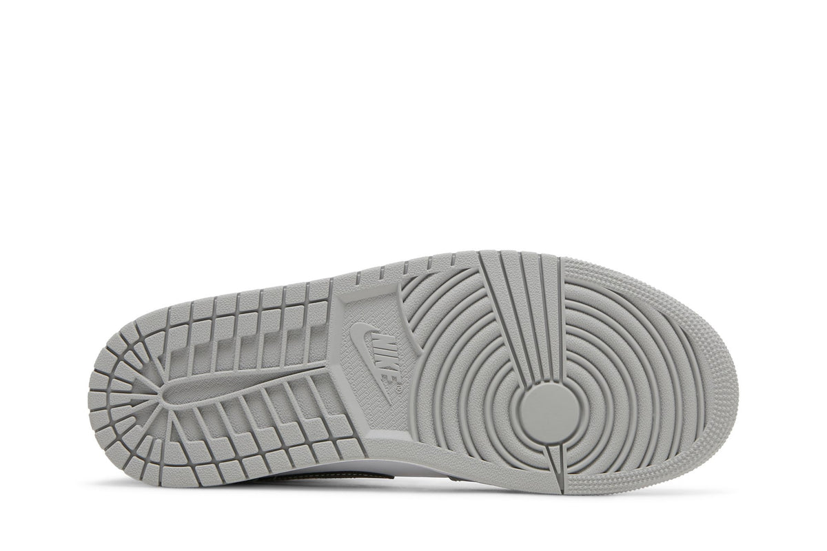 Retro 1 Mid Sneakers — Light Smoke Grey — 554724-078