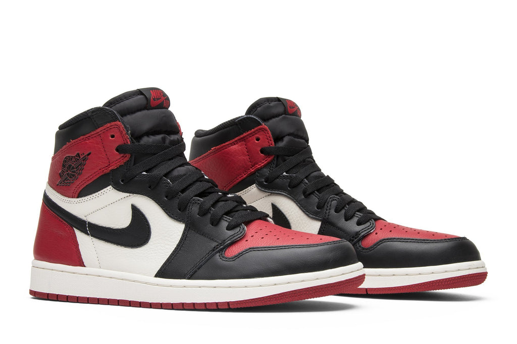 Retro 1 High OG Sneakers — Bred Toe — 555088-610
