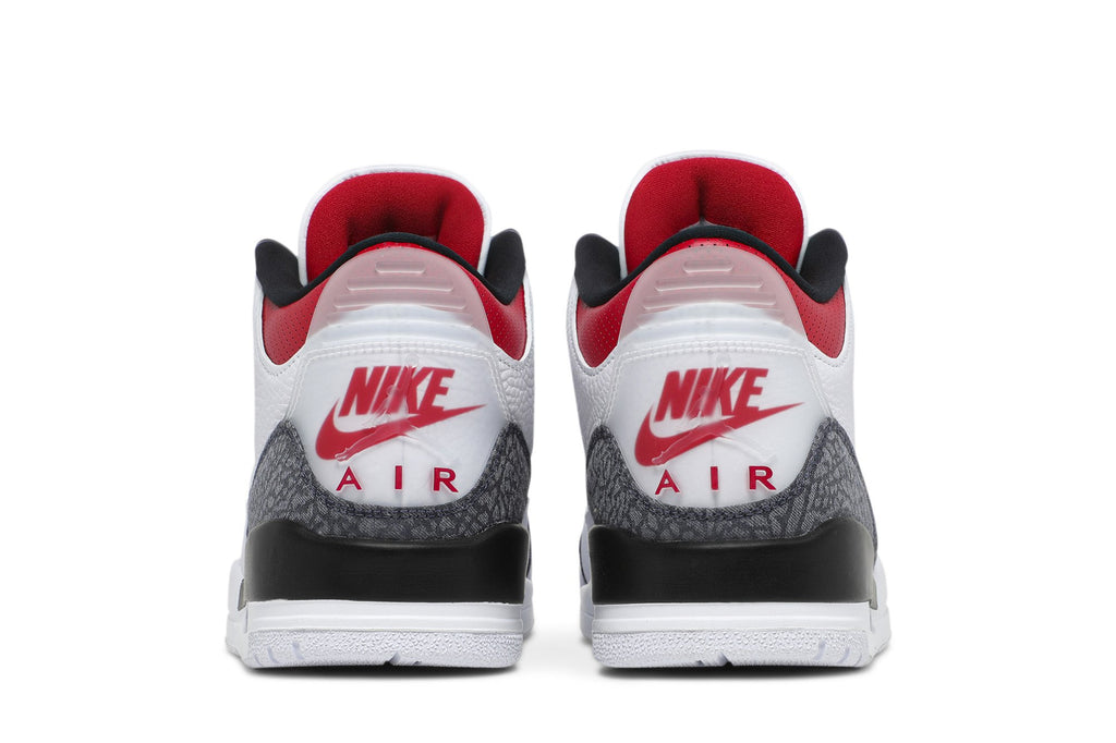 Retro 3 Denim SE Sneakers — Fire Red — CZ6431-100