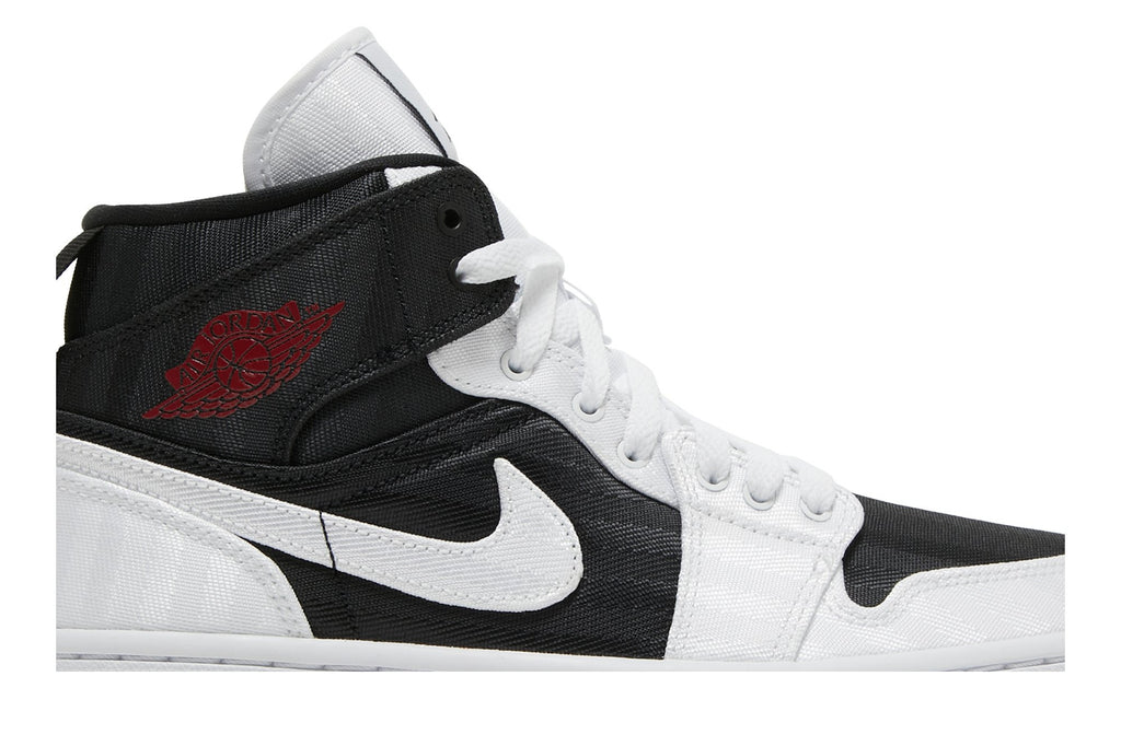 Retro 1 Mid SE Utility Sneakers — White Black Gym Red — DD9338-016