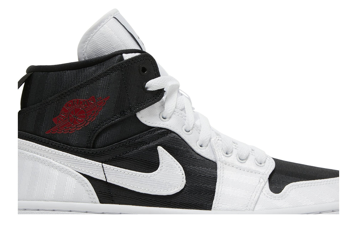 Retro 1 Mid SE Utility Sneakers — White Black Gym Red — DD9338-016