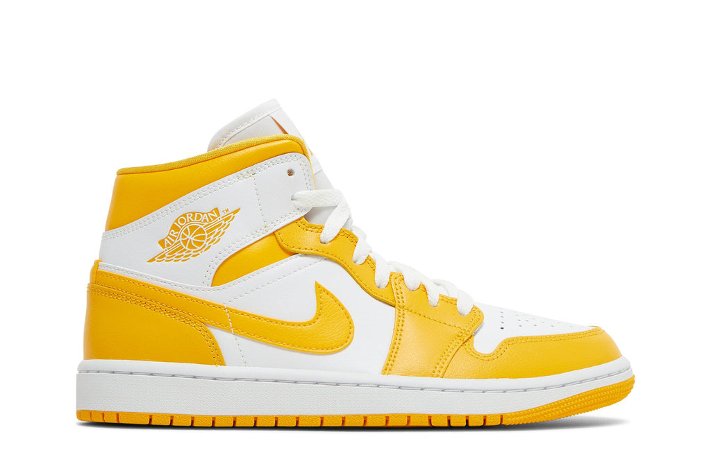 Retro 1 Mid Sneakers — University Gold — BQ6472-117