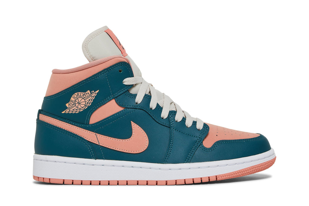 Retro 1 Mid Sneakers — Dark Teal Green — BQ6472-308