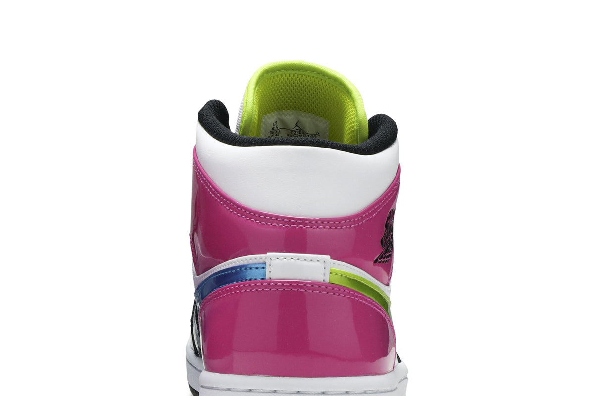 Retro 1 Mid SE Sneakers — Cyber Active Fuchsia — CZ9834-100
