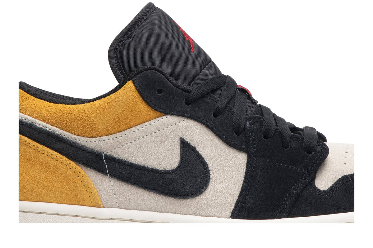 Retro 1 Low Sneakers — University Gold — 553558-127