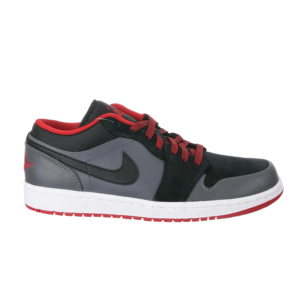 Retro 1 Low Sneakers — Dark Grey Black — 553558-002