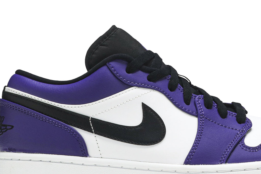 Retro 1 Low Sneakers — Court Purple — 553558-500