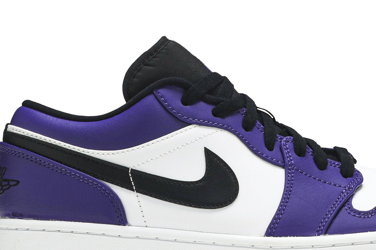 Retro 1 Low Sneakers — Court Purple — 553558-500