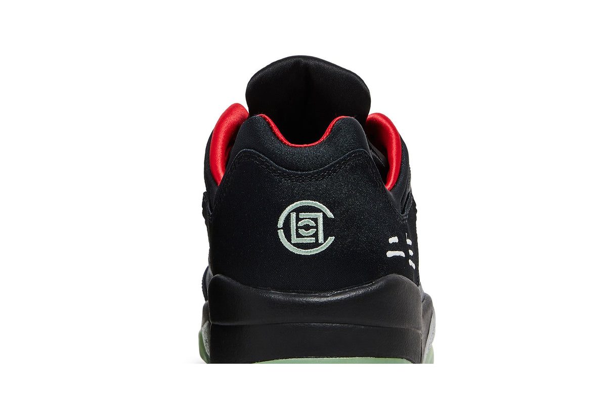 CLOT Collaboration — Retro 5 Low Sneakers — Jade — DM4640-036