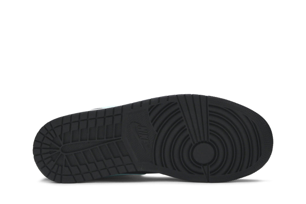Retro 1 Mid Sneakers — Grey Aqua — 554724-063