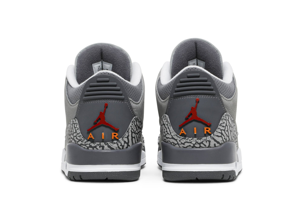 Retro 3 Sneakers — Cool Grey — CT8532-012