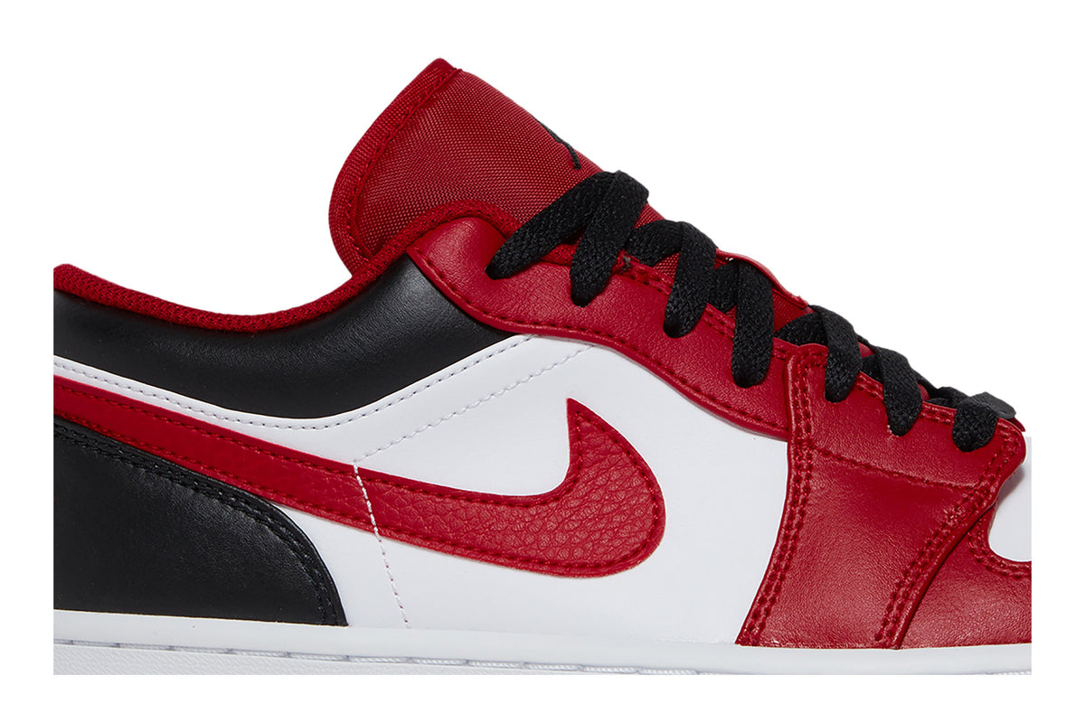 Retro 1 Low Sneakers — Reverse Black Toe — 553558-163