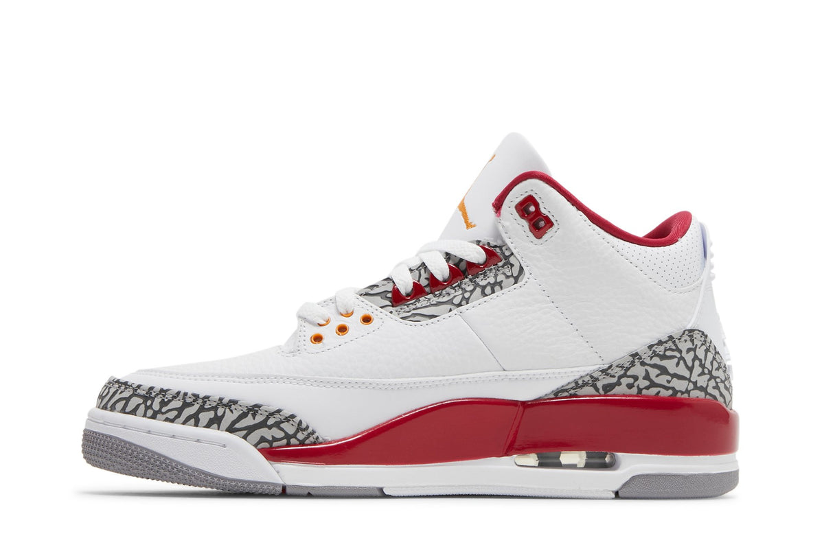 Retro 3 Sneakers — Cardinal Red — CT8532-126