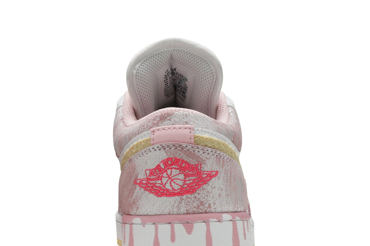 Retro 1 Low GS Sneakers — Strawberry Ice Cream — CW7104-601