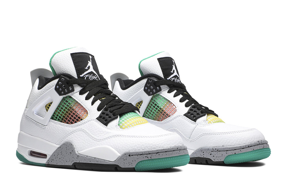 Retro 4 Sneakers — Rasta — AQ9129-100
