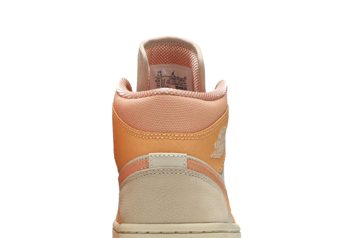 Retro 1 Mid Sneakers — Apricot — DH4270-800