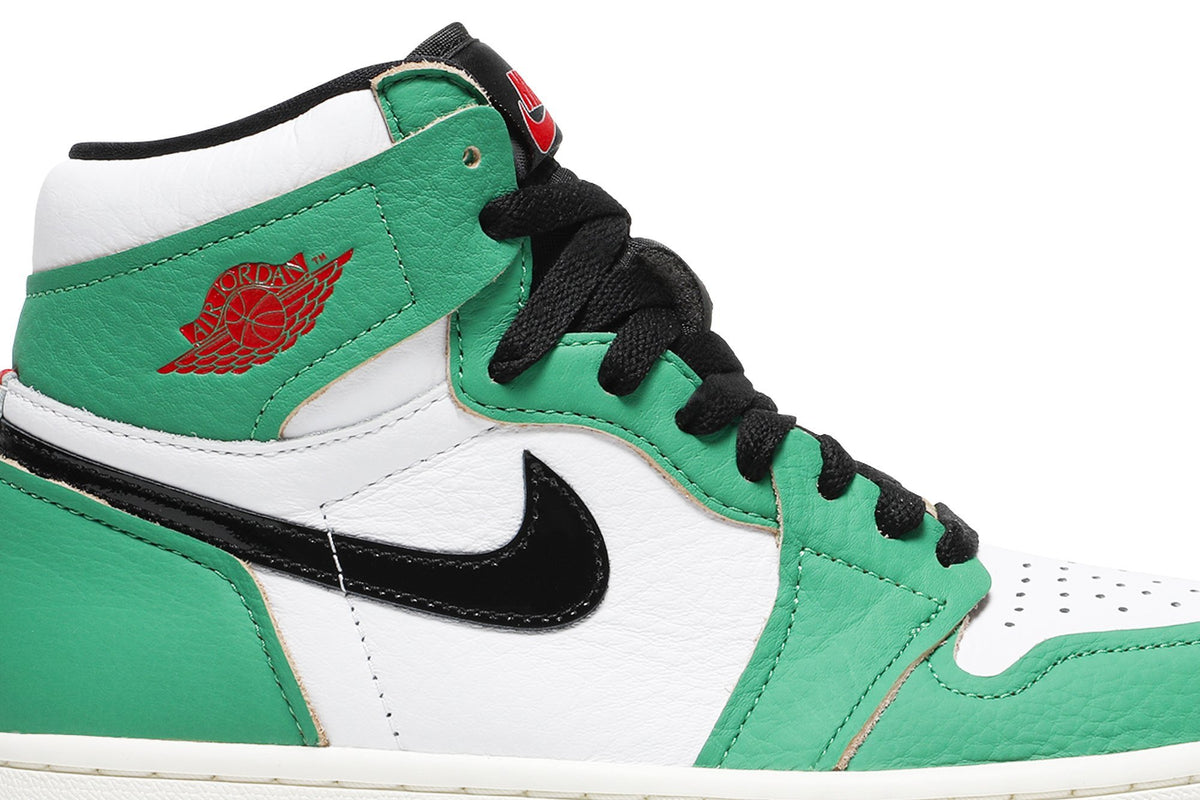 Retro 1 High OG Sneakers — Lucky Green — DB4612-300