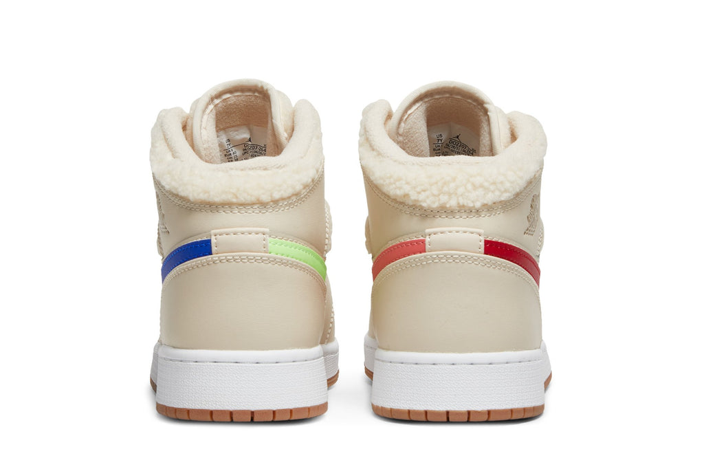 Retro 1 Mid Utility GS Sneakers — Fleece — DO2207-264