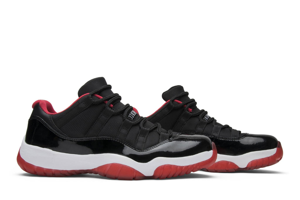 Retro 11 Low Sneakers — Bred — 528895-012