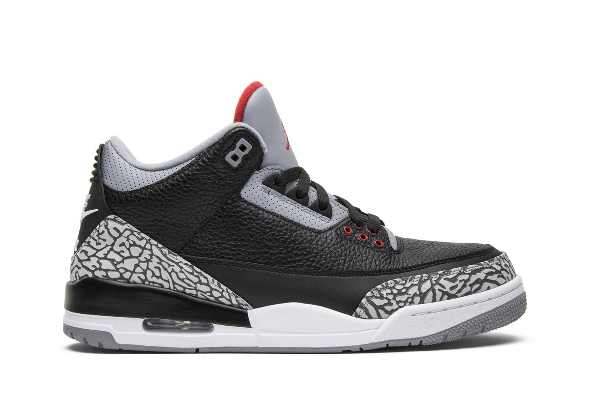 Retro 3 OG Sneakers — Black Cement — 854262-001