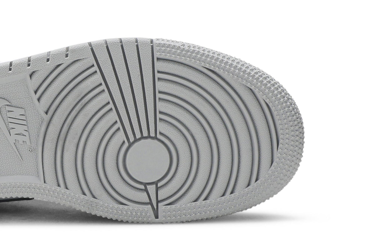 Retro 1 Mid GS Sneakers — Light Smoke Grey — 554725-092