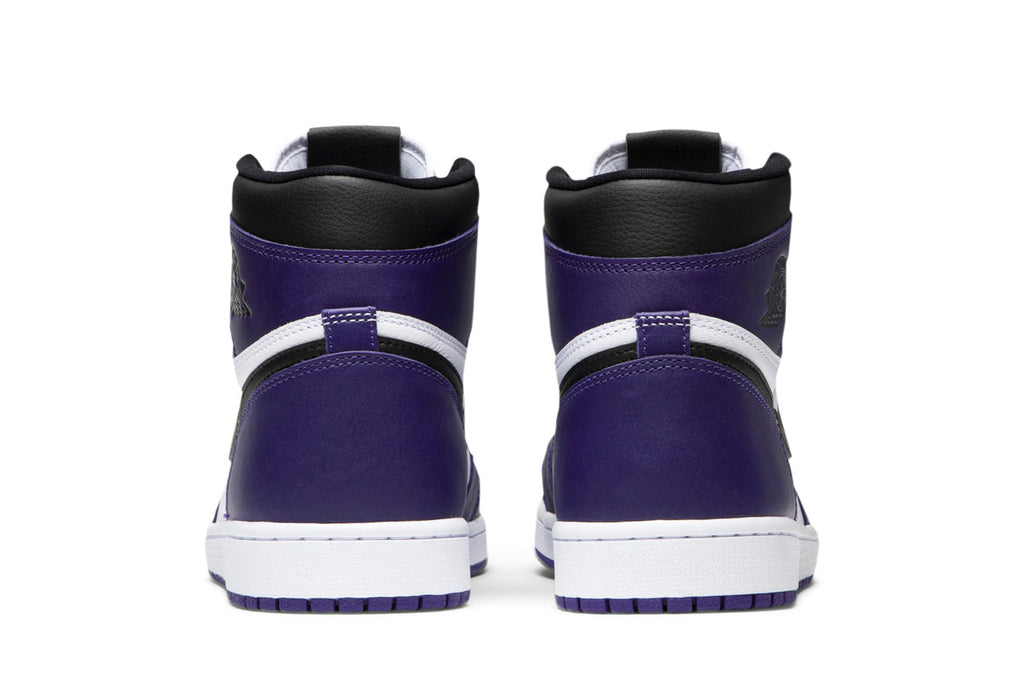 Retro 1 High OG Sneakers — Court Purple 2.0 — 555088-500