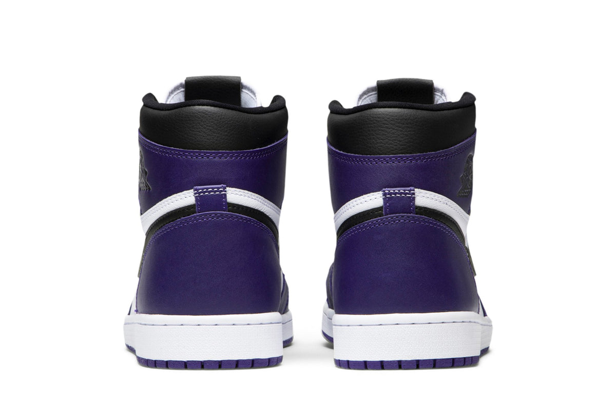Retro 1 High OG Sneakers — Court Purple 2.0 — 555088-500