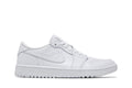 Retro 1 Low Golf Shoes — Triple White — DD9315-101