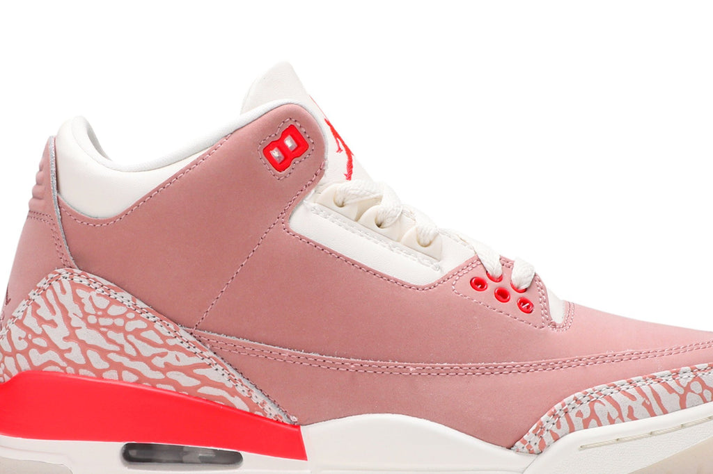 Retro 3 Sneakers — Rust Pink — CK9246-600