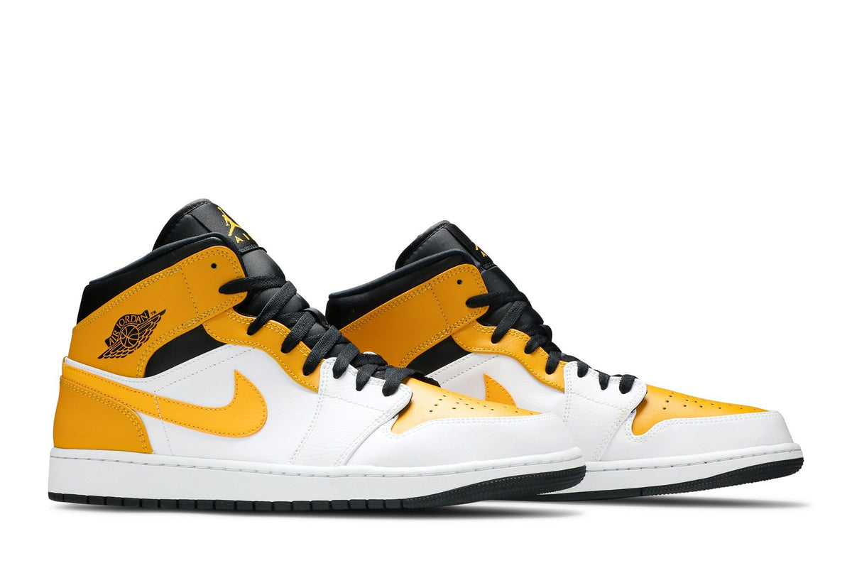 Retro 1 Mid Sneakers — University Gold — 554724-170