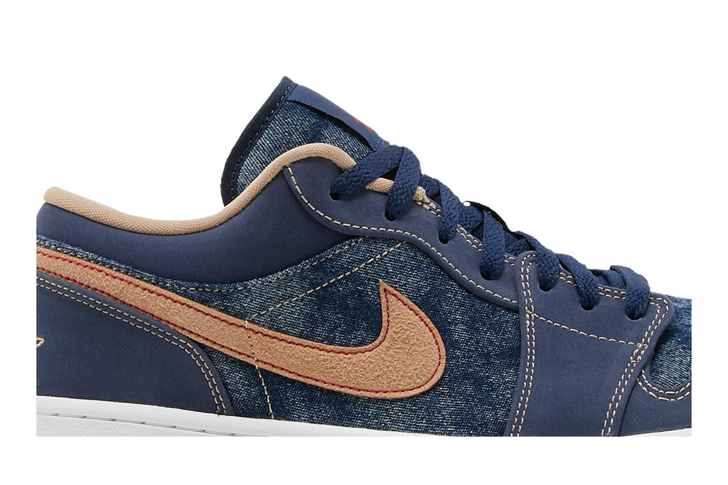 Retro 1 Low SE Sneakers — Denim — DH1259-400