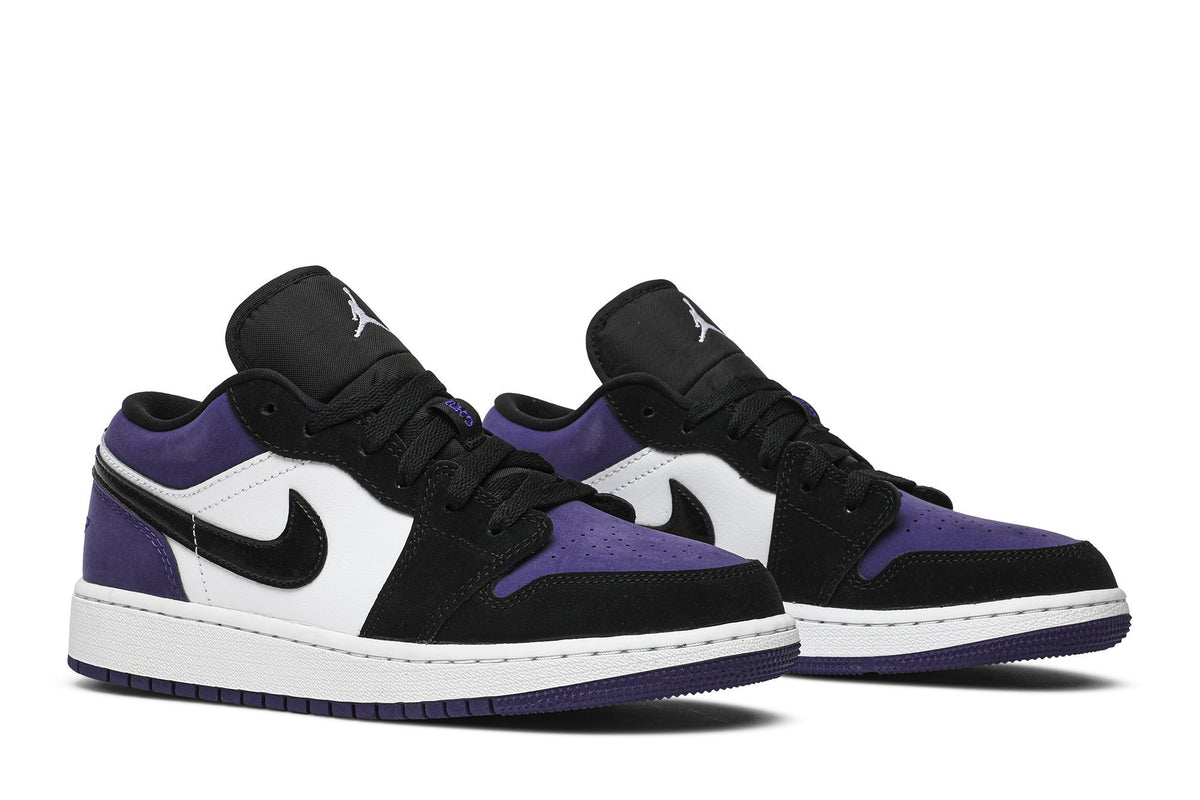 Retro 1 Low GS Sneakers — Court Purple — 553560-125