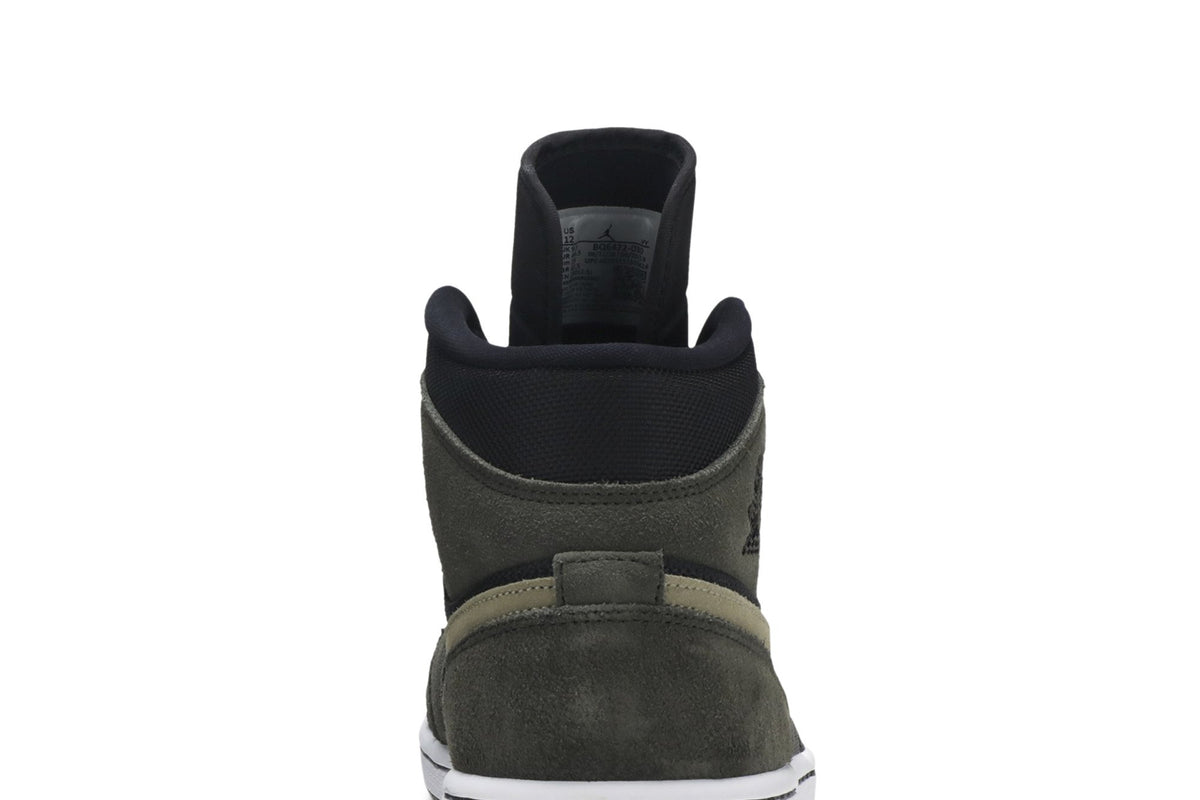 Retro 1 Mid Sneakers — Olive — BQ6472-030