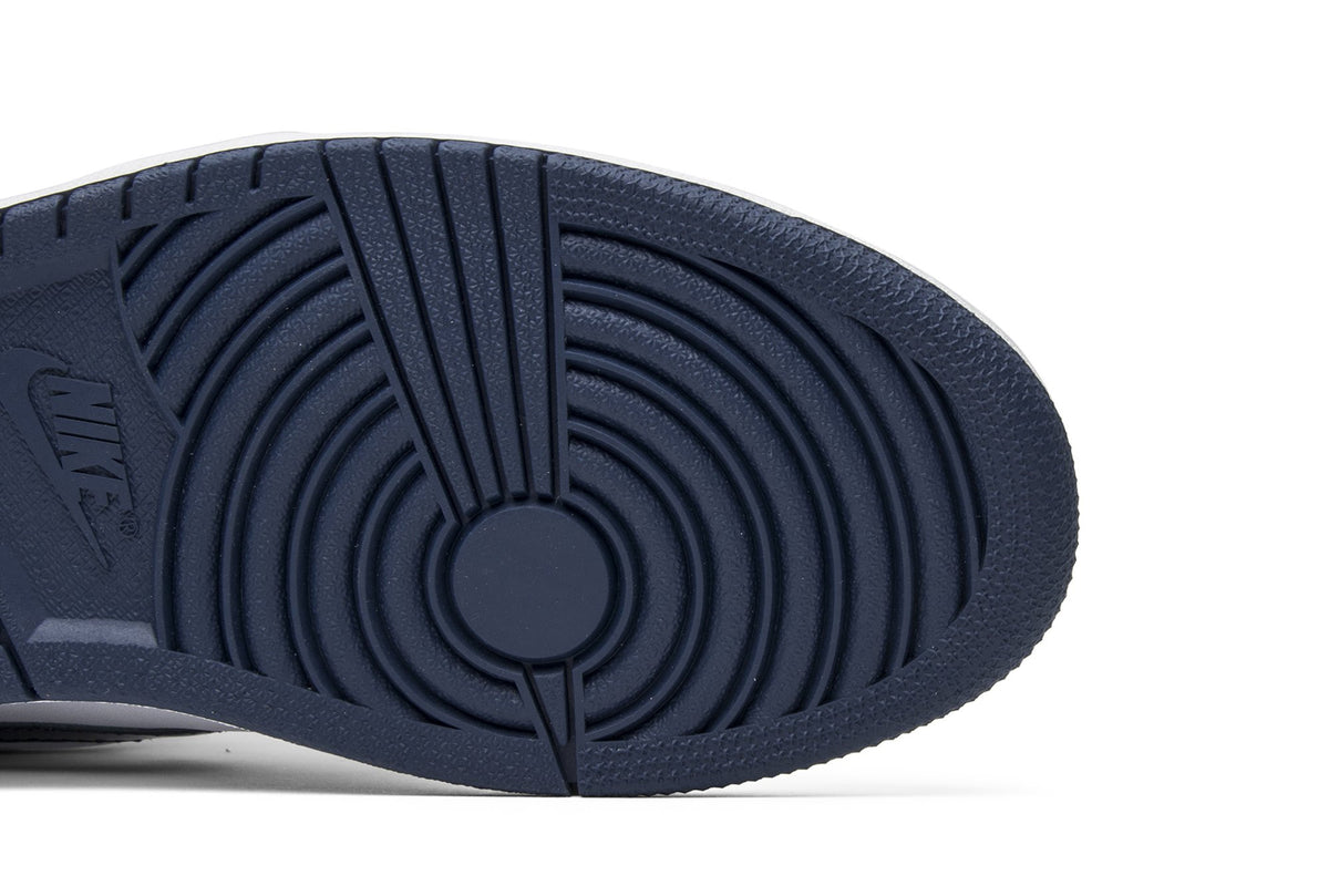 Retro 1 High OG Sneakers — Metallic Navy — 555088-106