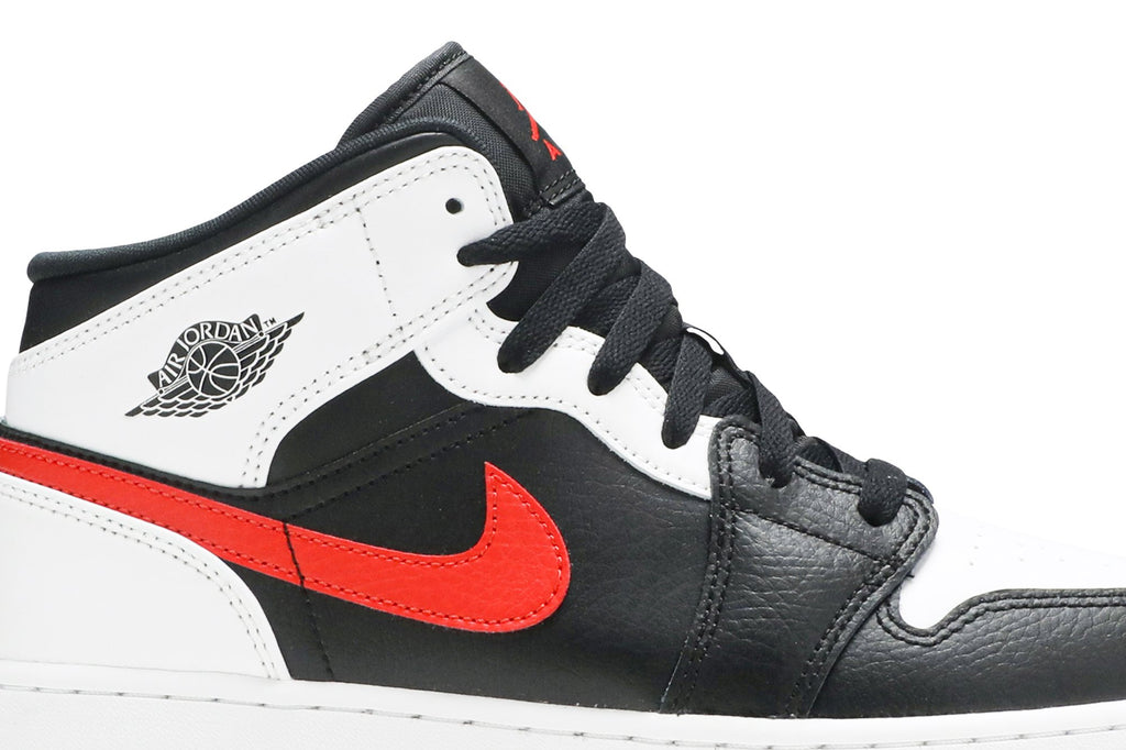 Retro 1 Mid GS Sneakers — Chile Red — 554725-075