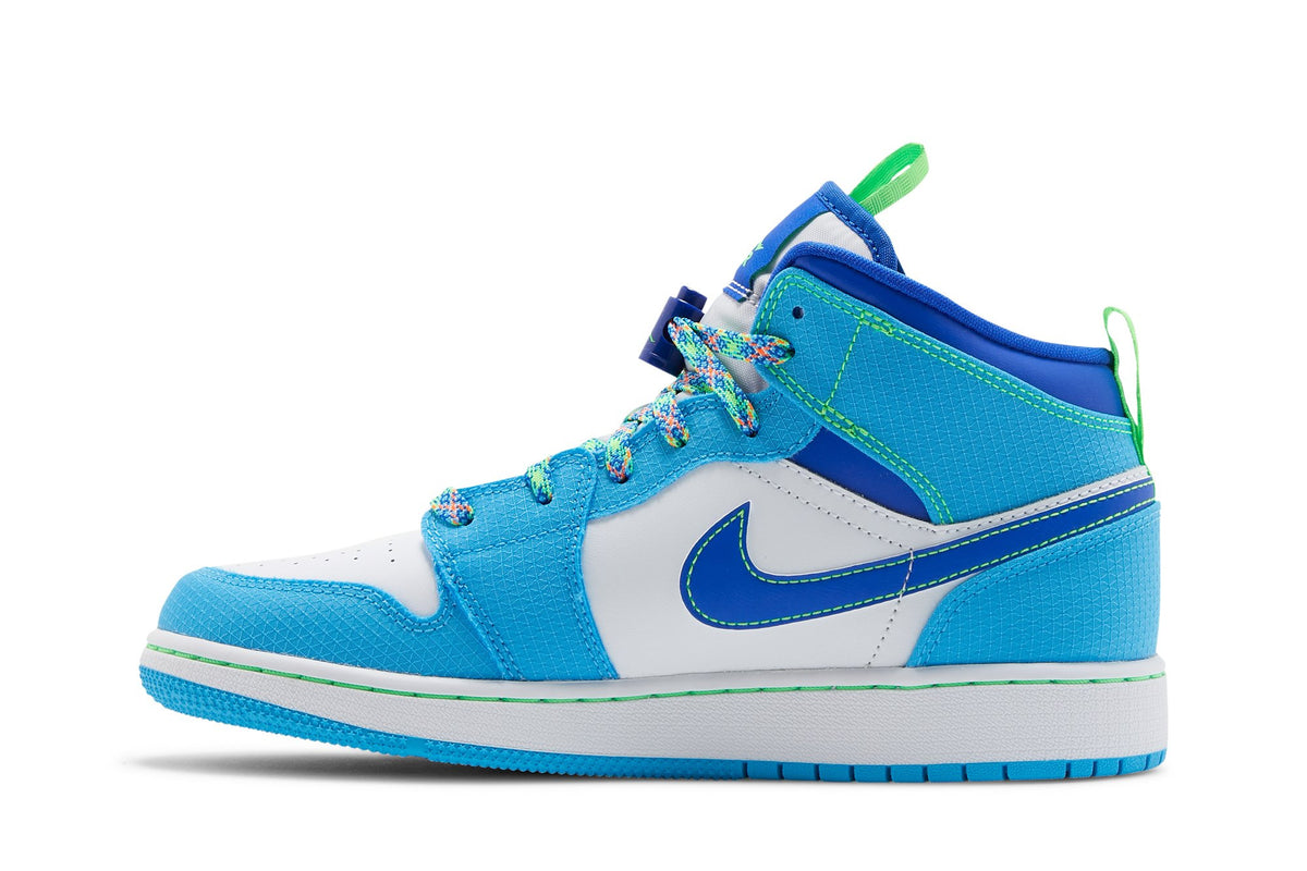 Retro 1 Mid SE GS Sneakers — Sprite — DA8010-400