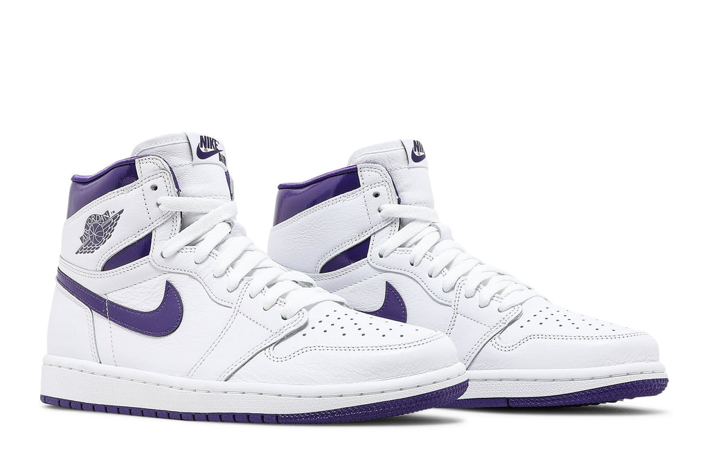 Retro 1 High OG Sneakers — Court Purple — CD0461-151