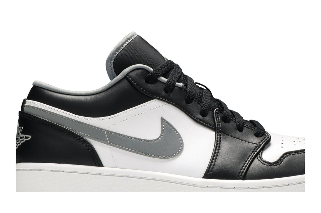 Retro 1 Low Sneakers — Black Medium Grey — 553558-040